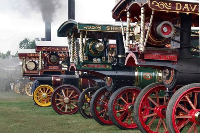 A variety of traction engines will be on show.