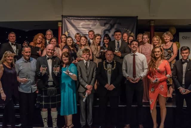 The winners and runners-up at the Fourth annual STARS Awards night.