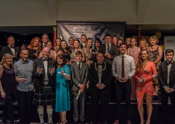 The winners and runners-up at the Fourth annual STARS Awards night.