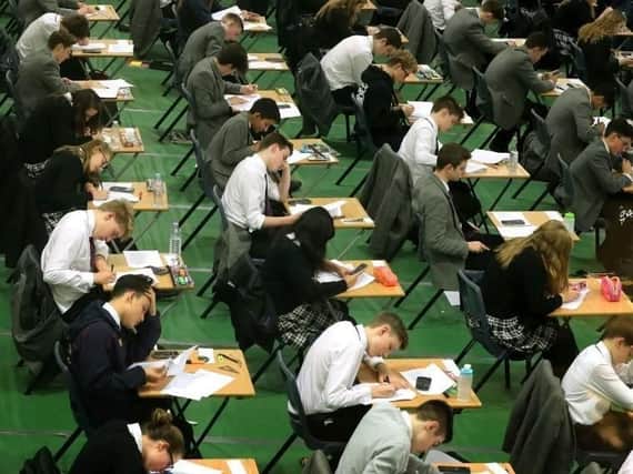 The GCSE results have been released today.
