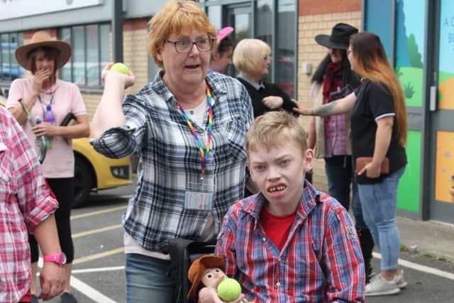 Lots of fun games were organised by Happy Futures.