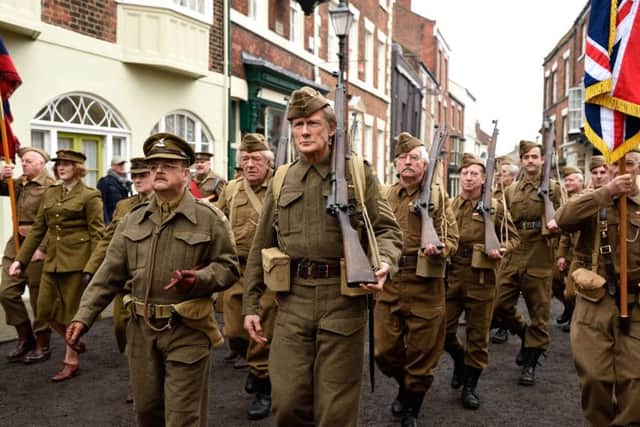The Dad's Army cast in Bridlington