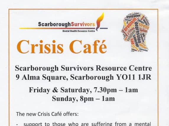 Scarborough's Crisis Cafe