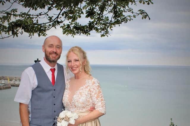 Mr & Mrs Thorpe renewed their vows at Scarborough Town Hall