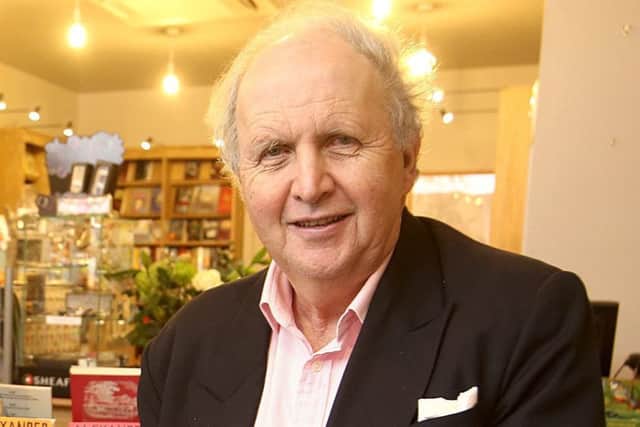Author Alexander McCall Smith.