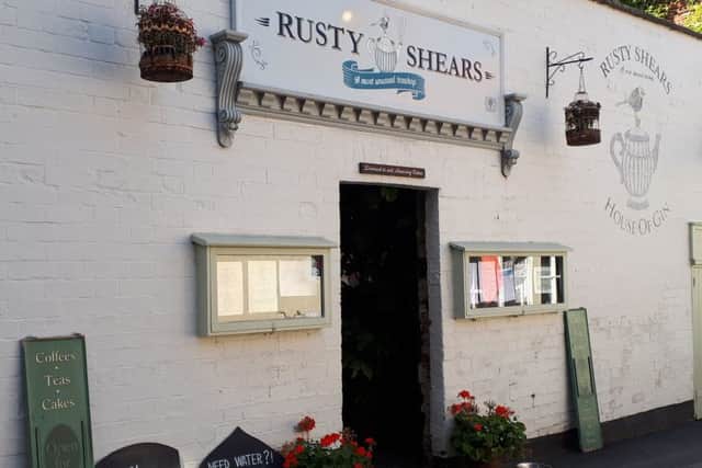 Rusty Shears in Whitby