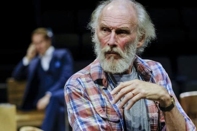 Christopher Godwin in Better Off Dead, written & directed by Alan Ayckbourn, at the Stephen Joseph Theatre.