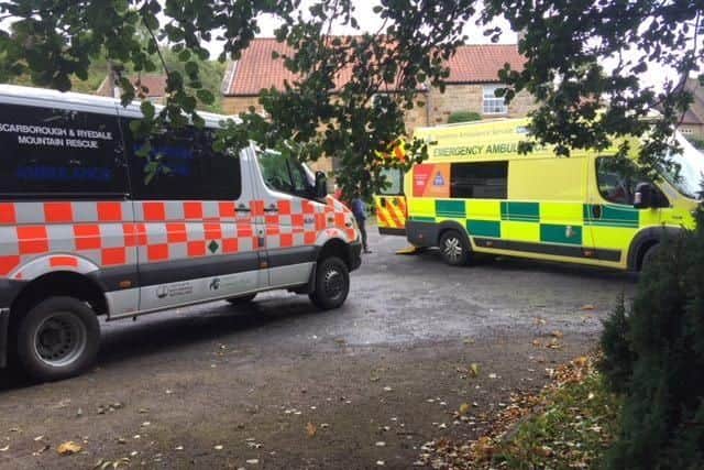 Picture by the Scarborough and Ryedale Mountain Rescue Team
