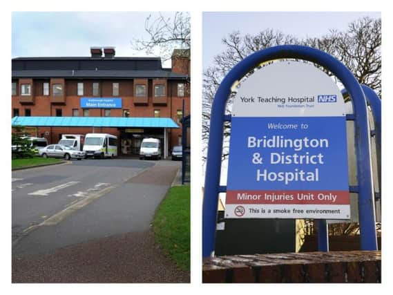 Scarborough and Bridlington Hospital.