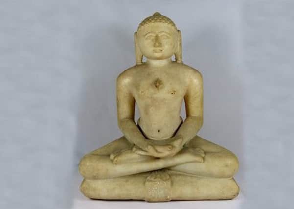 The Jain statue which is currently on display in Scarborough Art Gallery.