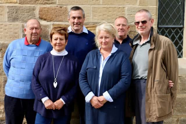 St Mary's Church, Sandsend, appeal committee, from left: Ralph Bagnall-Wild, Irene Raine, Malcolm Lloyd, Carolyn Russell, Mike Russell and Adrian Wood.