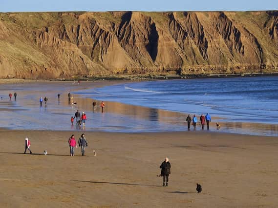 Filey Beach is hoping to get its Blue Flag back