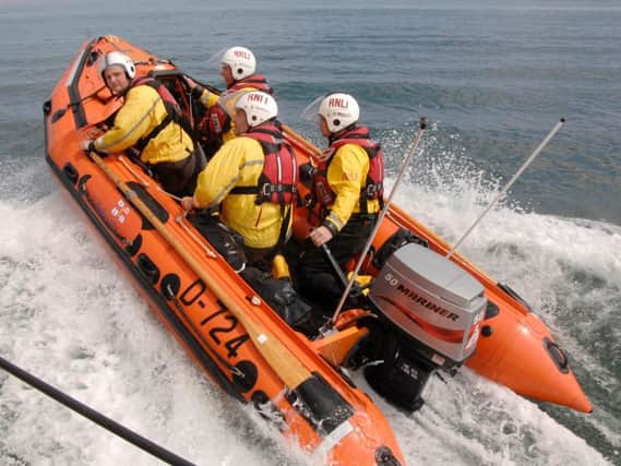 Scarborough RNLI inshore lifeboat