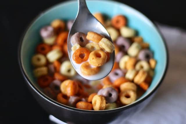 Breakfast cereals commonly aimed at children have the equivalent sugar content of two and a half chocolate biscuits.
