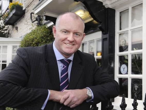 Paul O'Hanlon pictured in 2011. He lost his job at the Black Swan when the offences came to light.