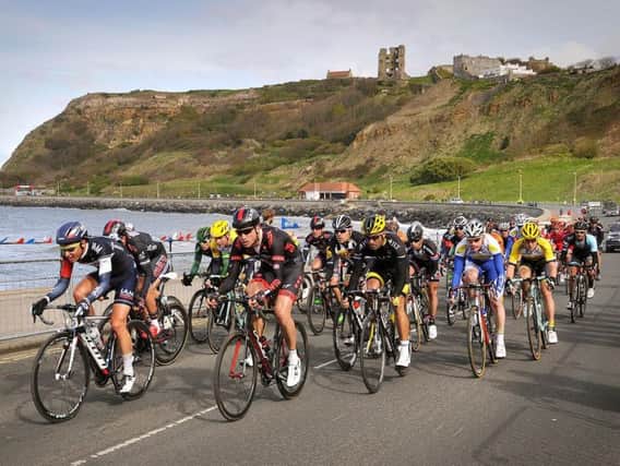 The Tour de Yorkshire on North Bay