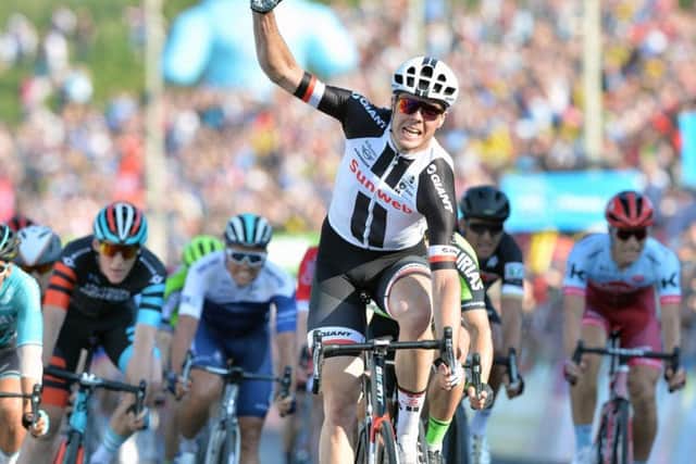 Action from the Tour de Yorkshire
