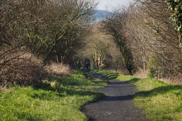The old Scarborough to Whitby railway line.