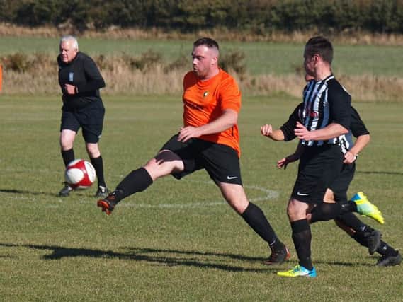 Danny Collins in action for Edgehill against Sherburn