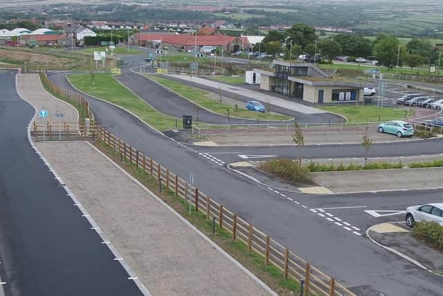 The new facility is located next to Whitbys existing park and ride