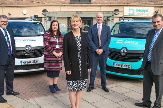 Rosemary Du Rose (middle) has taken over as Chief Executive of Beyond Housing