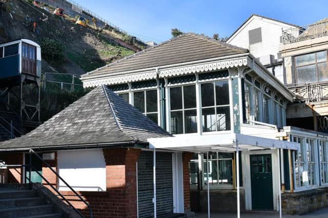 The South Bay Cliff Lift will remain closed until further notice