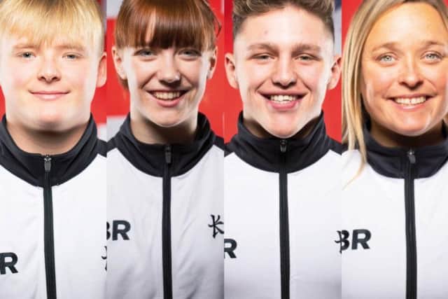 Damian Walker, Megan Coates, Joseph Fishburn and Nicola Walker are heading for Portugal on Monday for the TeamGym European Championships