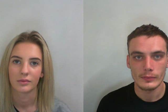 16-year-old Sophie Thornton and 17-year-old Darren-Lee Wilkinson are missing