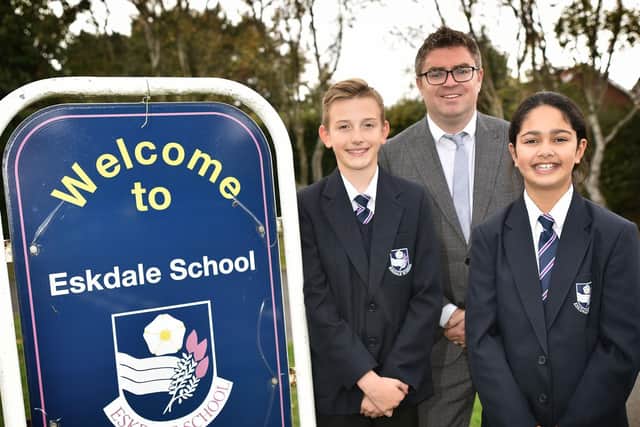 The new head of Eskdale School, Andy Fyfe. PICTURE: Richard Ponter