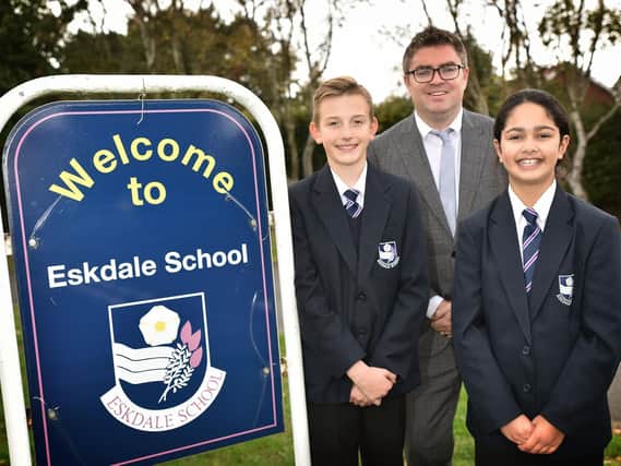 The new head of Eskdale School, Andy Fyfe. PICTURE: Richard Ponter
