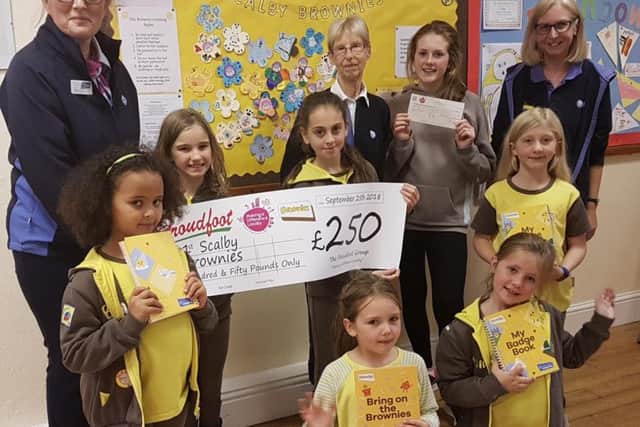The donation will help the group to fund new resources