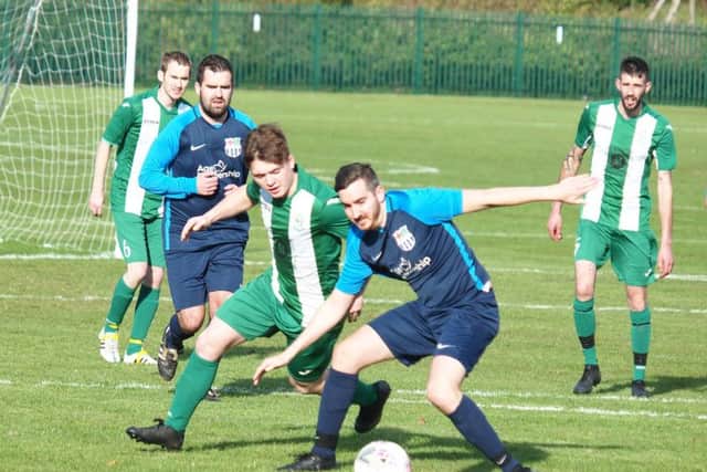 FC Rosette in action against Fishburn Park Reserves