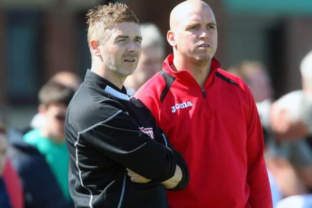 Paul Foot pictured with Bryan Hughes