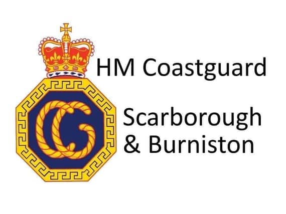 Scarborough and Burniston Coastguard Rescue Team were called out on Sunday afternoon