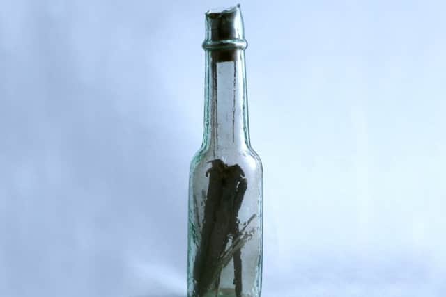 Witch bottle which is held in the Scarborough Collections.