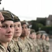 Army Cadet Jasmine Ropers winning On Parade photograph.