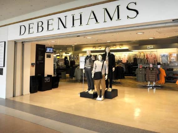 Debenhams, in Scarborough's Brunswick shopping centre