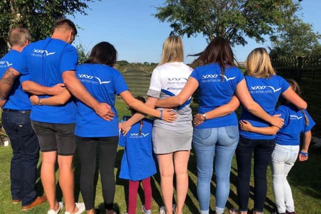 Abby organised a fun day and completed the Great North Run to fundraise for the Reverse Rett charity