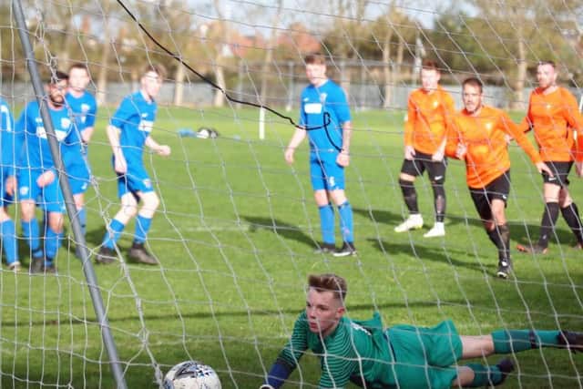 Jamie Patterson puts Edgehill 4-0 ahead