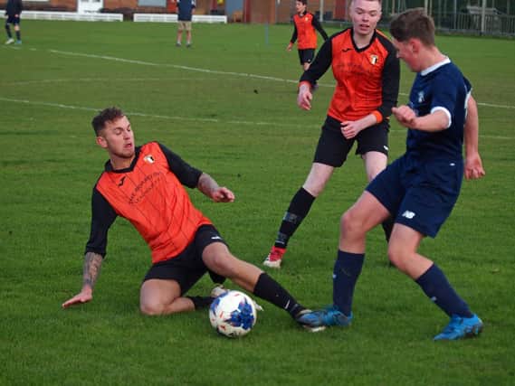 Cayton Athletic tangle with Lealholm