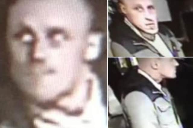Police in Scarborough want to trace the man pictured in these CCTV images.