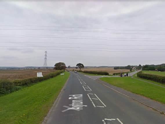 The crash happened on the B1261 at Irton, close to the junction with Irton Moor Road. Picture: Google