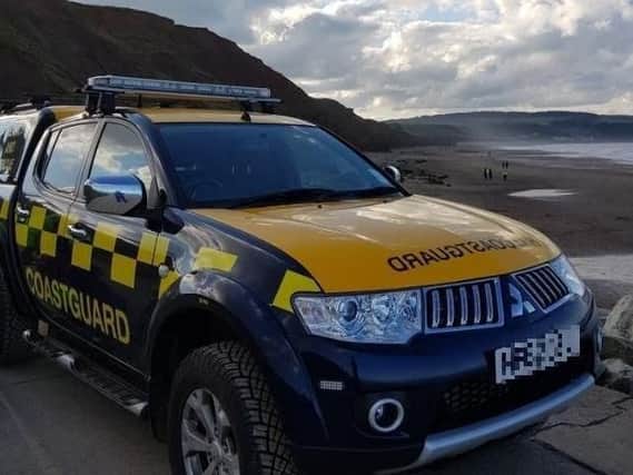 Whitby Coastguard team were called out this morning at 5.53am