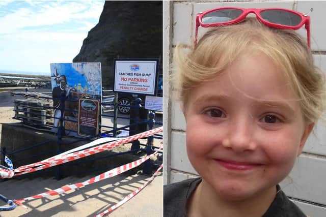 Harriet Forster died in a rock fall incident in Staithes