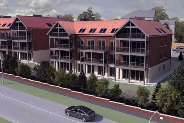 Artists impression from the planning application