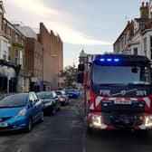 A fire broke out at Hanover Road fish and chip shop.