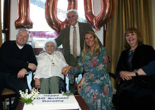 Dorothy Bradley celebrates her 100th birthday at Normanby House.