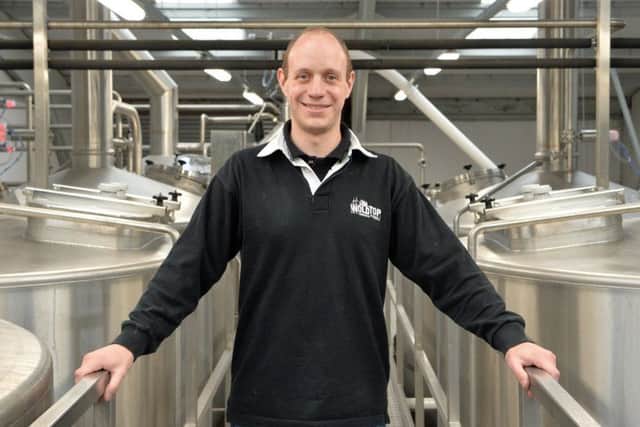 Brewery manager Alex Balchin.