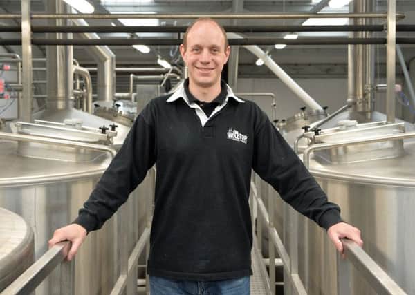 Brewery manager Alex Balchin.