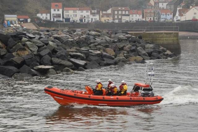 File picture: The Staithes lifeboat.